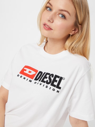 DIESEL فستان 'EGOR' بلون أبيض