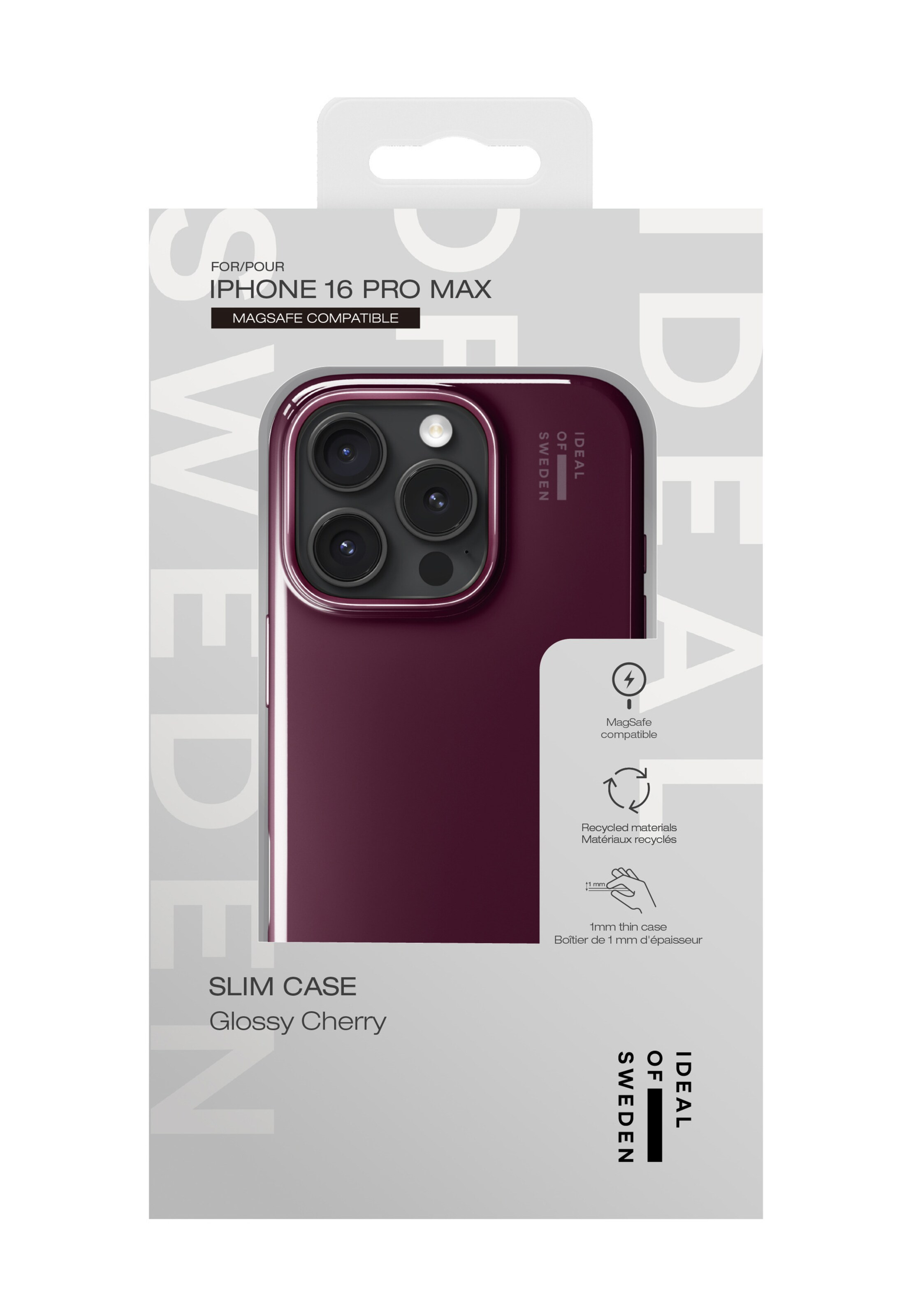 Custodia per smartphone di iDeal of Sweden in rosso