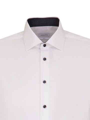 Coupe slim Chemise SEIDENSTICKER en blanc