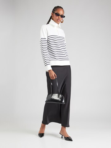 Sweat-shirt 'BRETON' GANT en blanc