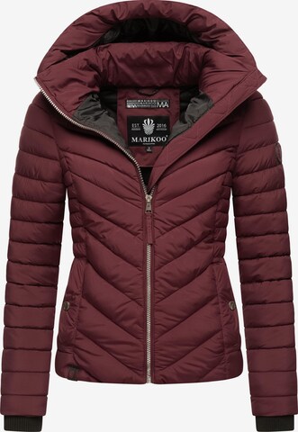 MARIKOO Between-Season Jacket 'Kagomee' in Red: front