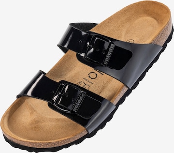 Mule 'Samos PF' Palado en noir : devant