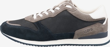 LLOYD Sneakers hoog in Blauw: voorkant