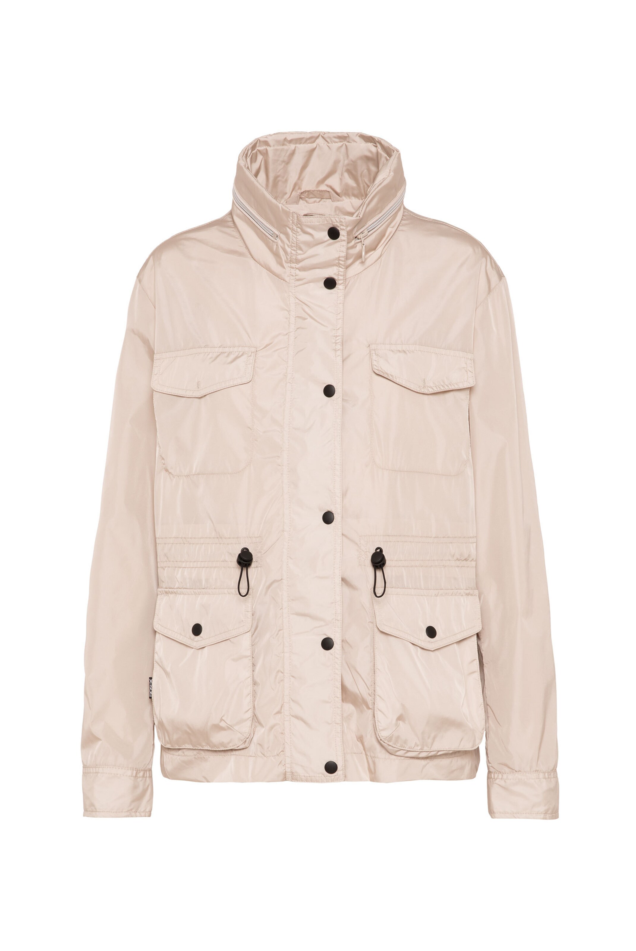 Soccx Fieldjacket mit Klappentaschen in Beige: Vorderseite