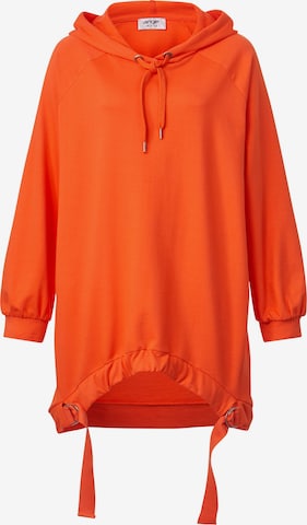 Angel of Style Sweatshirt in Orange: front