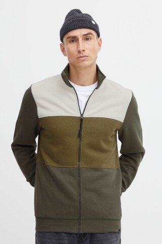 Veste de survêtement 'Block' BLEND en marron : devant