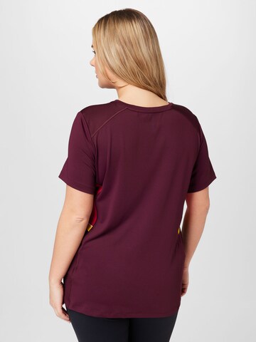 T-shirt Esprit Sport Curvy en rouge