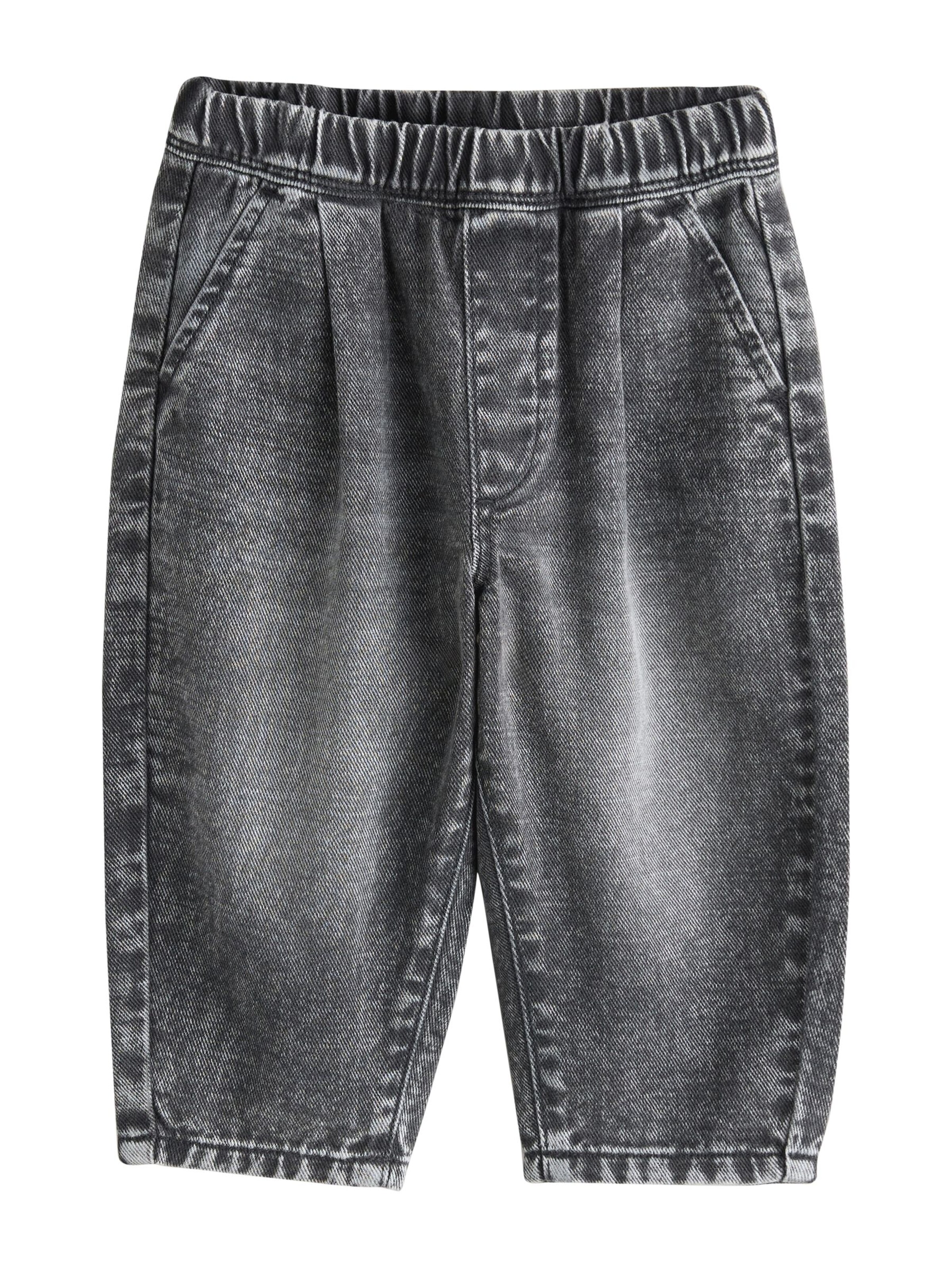 NextWide Leg/ Široke nogavice Traperice - siva boja: prednji dio