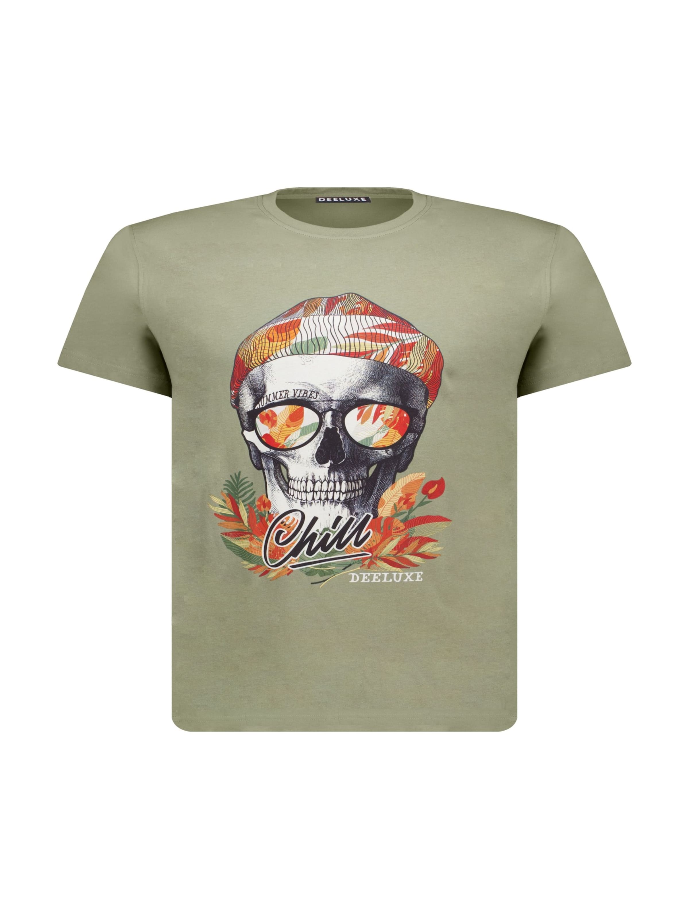 T-Shirt 'JEK' Deeluxe en vert : devant