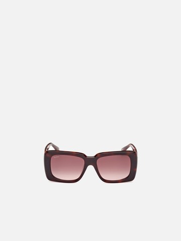 Max Mara Zonnebril 'Maxmara MM0091 Dark havana 53/17/140 Women Sunglasses' in Bruin: voorkant
