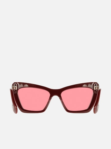 FERRAGAMO Zonnebril in Rood
