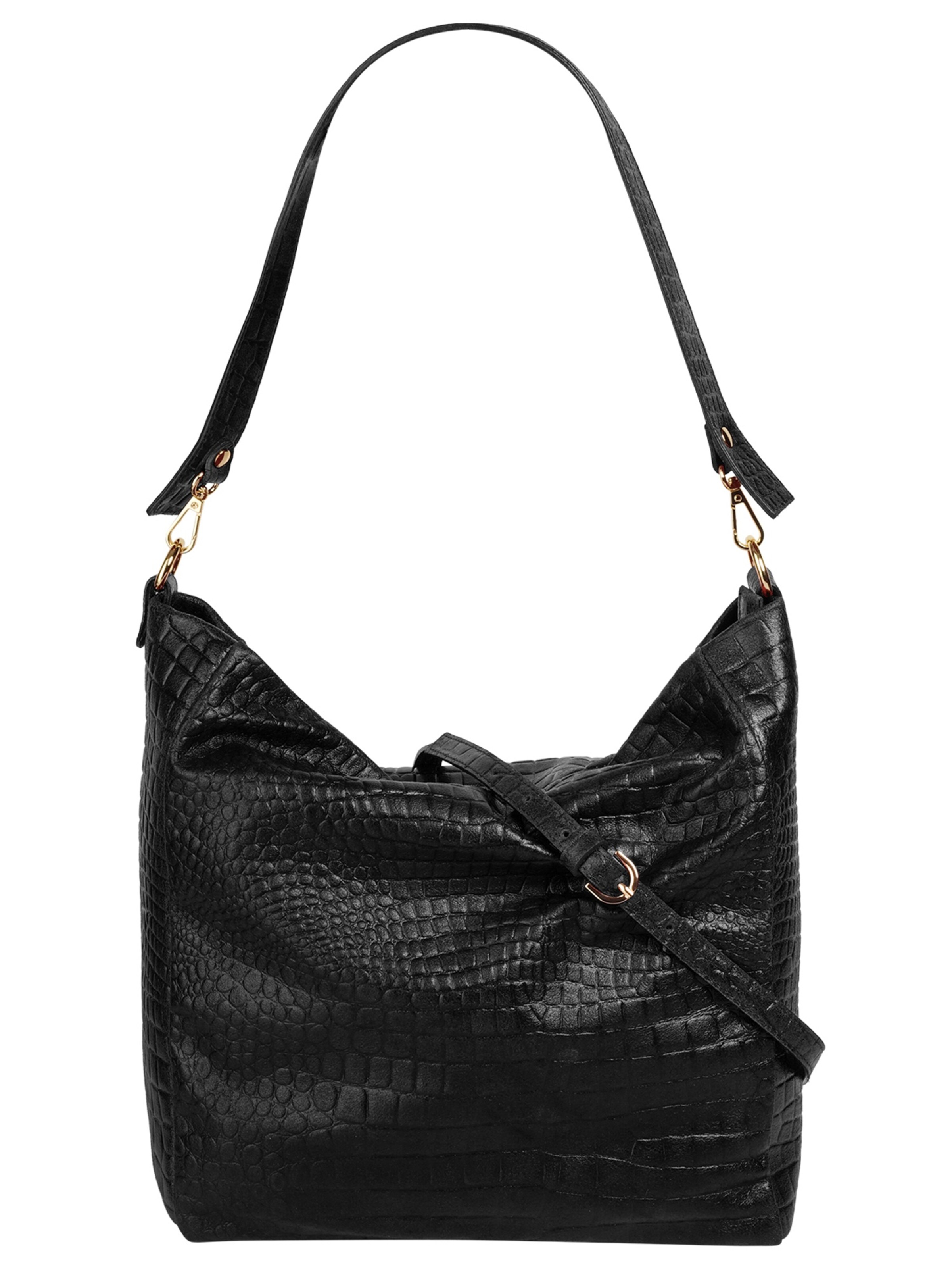 Cabas Samantha Look en noir : devant