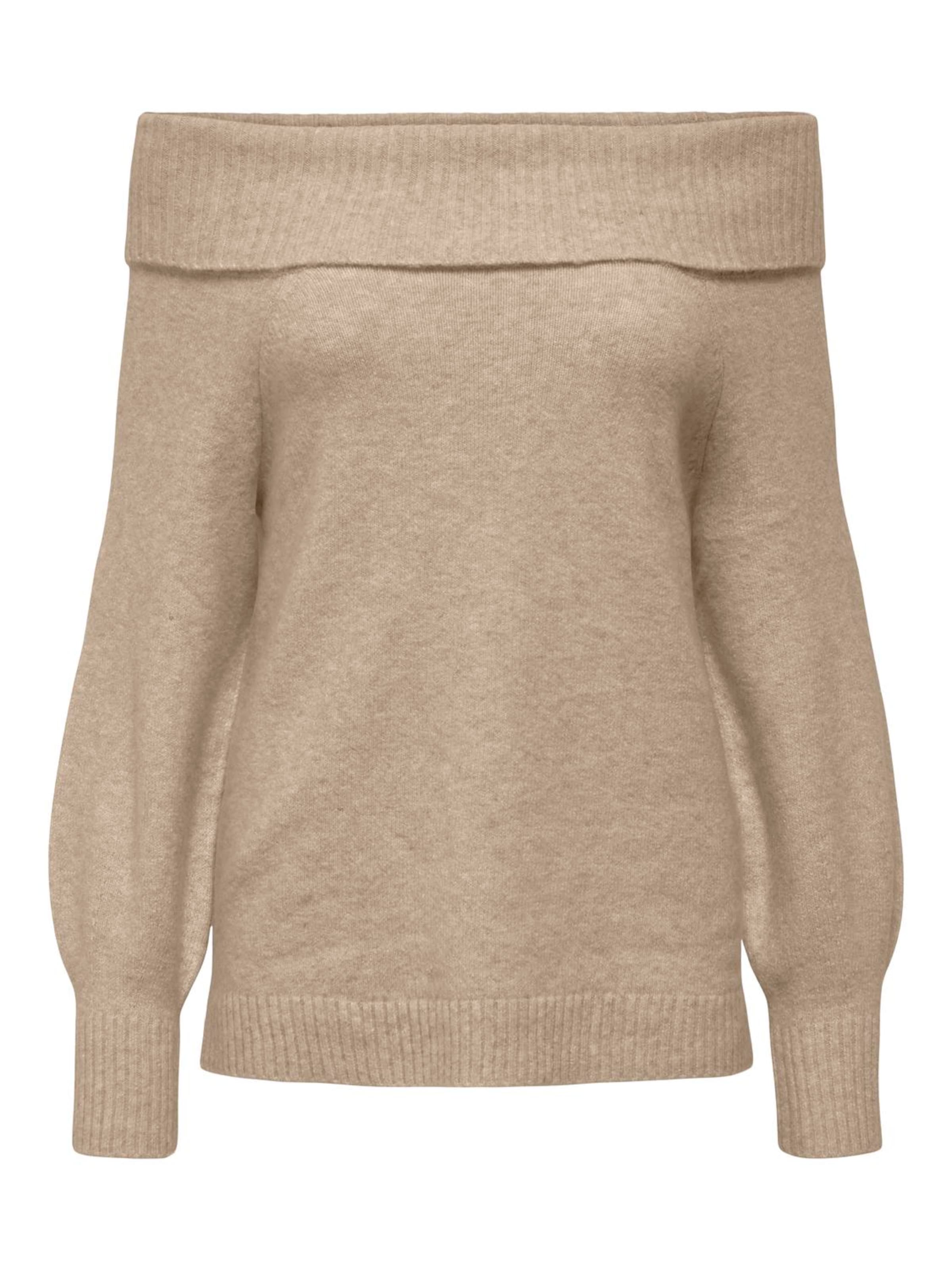 smėlio ONLY Megztinis 'ONLJeanett': priekis