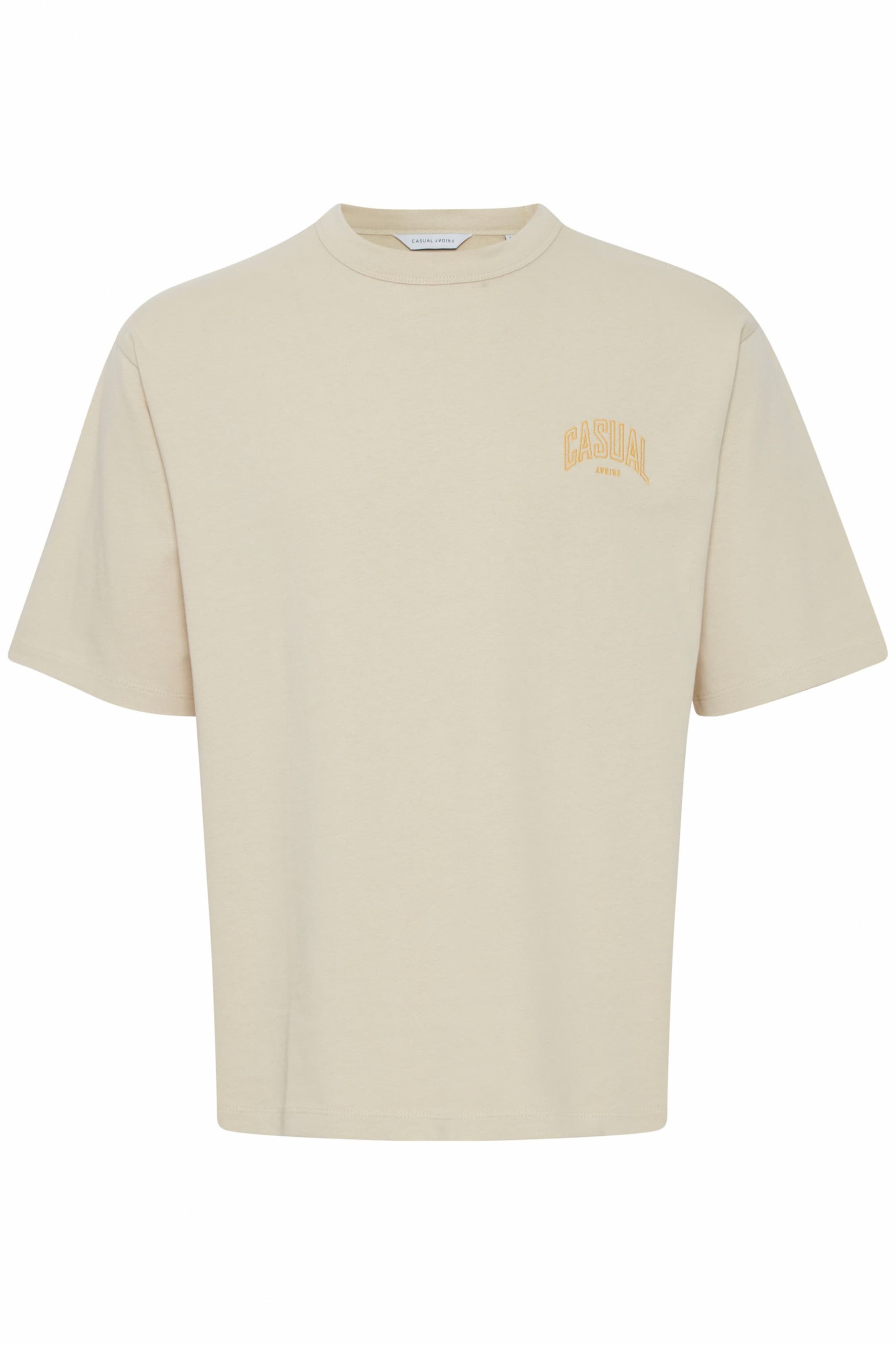 Maglietta di Casual Friday in beige: frontale