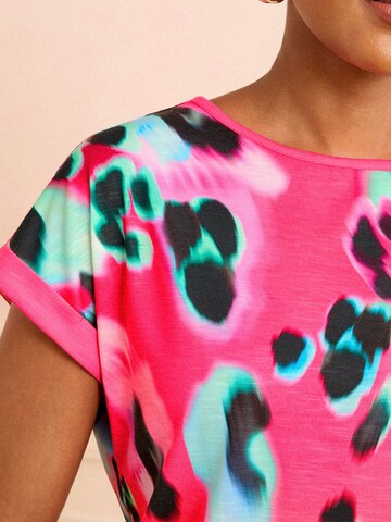 love & roses Shirt in Roze