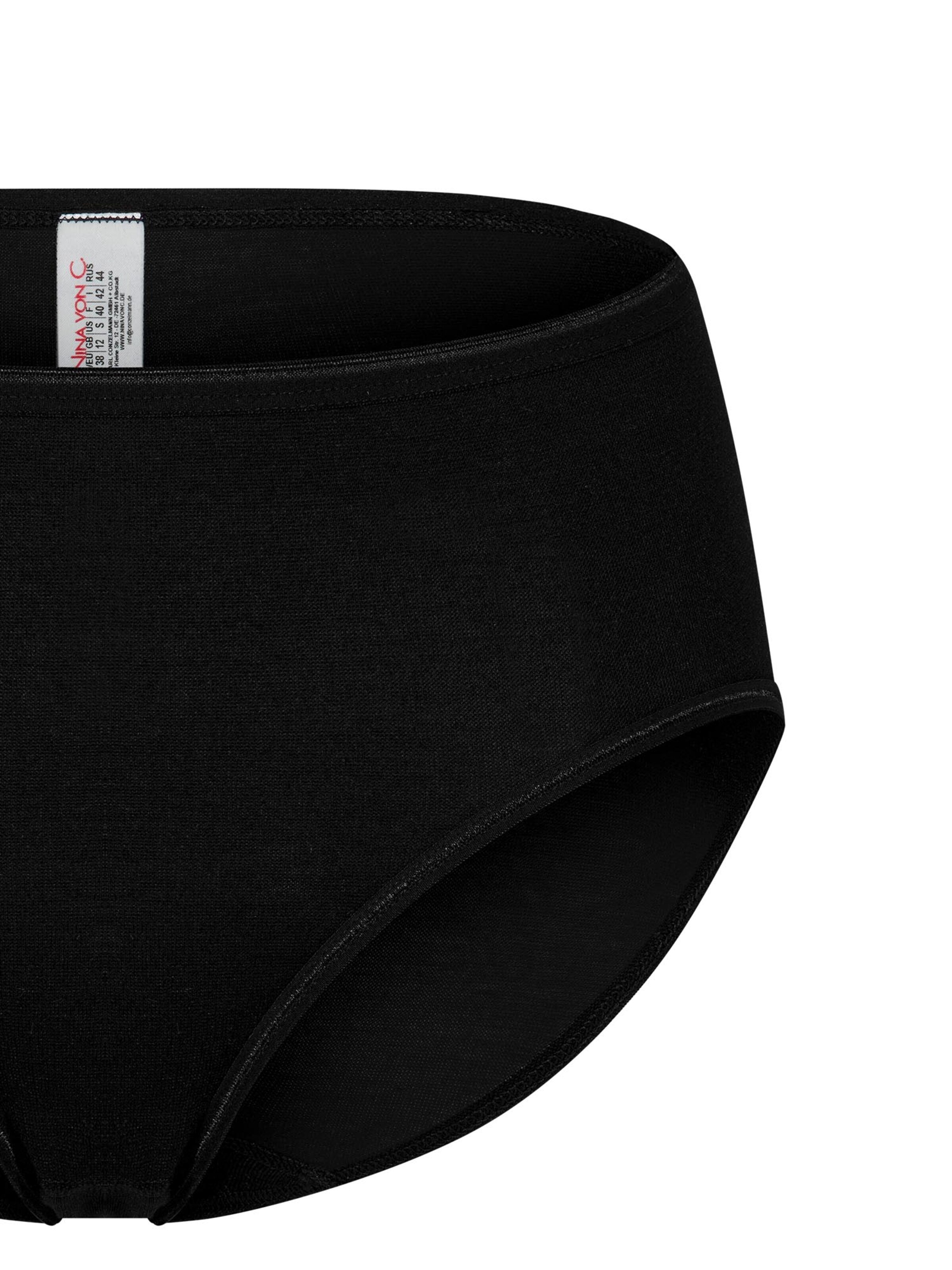 Nina von C. Slip 'Motion' in Zwart