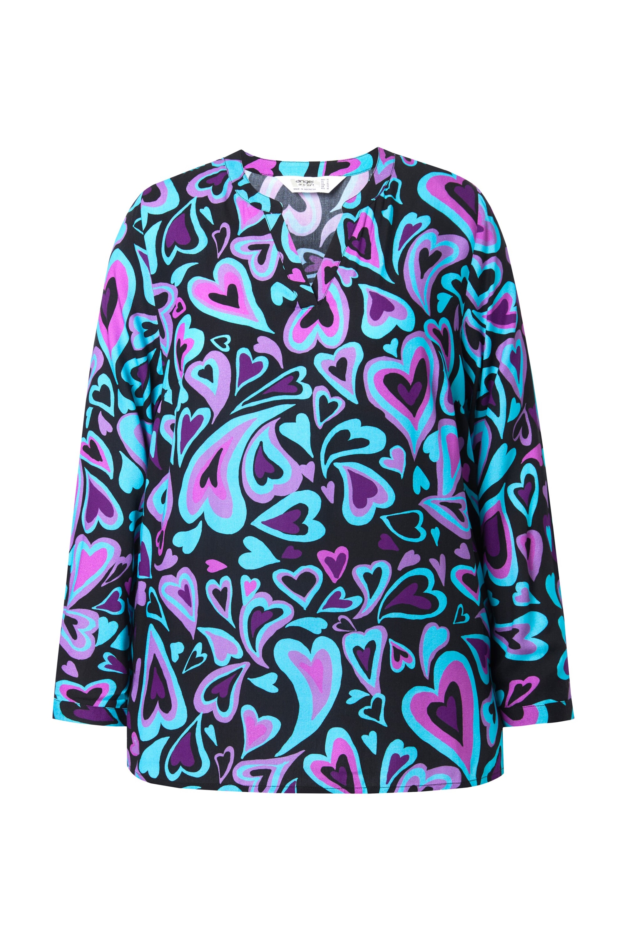 Angel of Style Tuniek in Blauw: voorkant