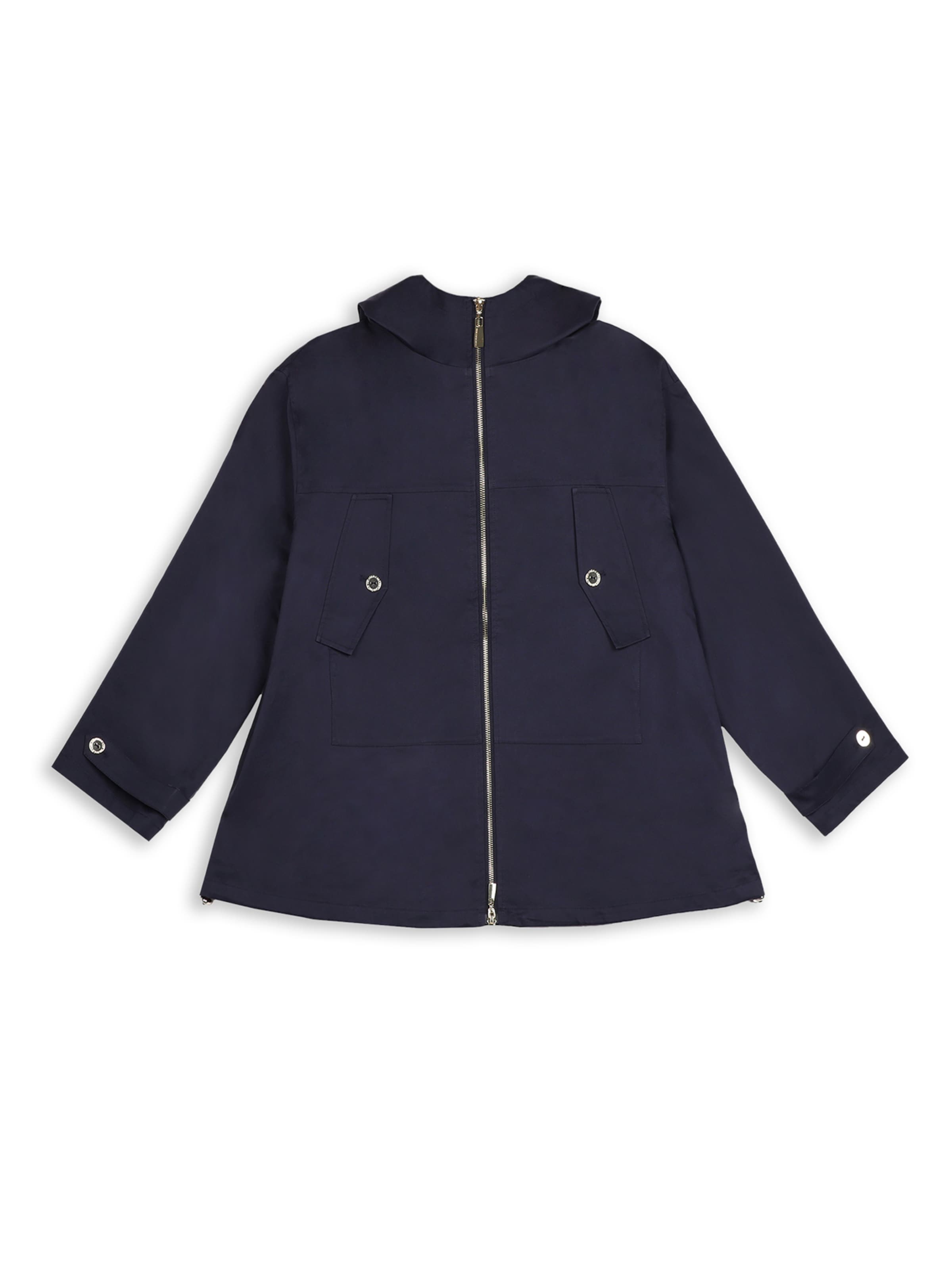 Parka mi-saison Lola Casademunt en bleu : devant