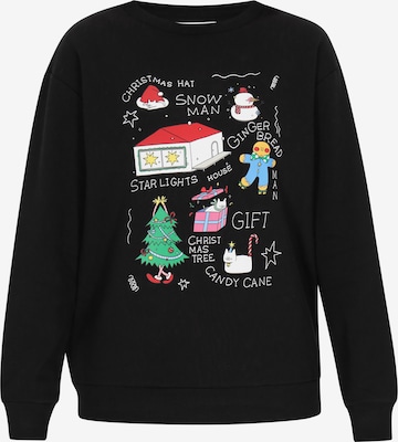 Sweat-shirt 'Pop' MYMO en noir : devant