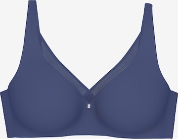 TRIUMPH Bustier Rintaliivi 'True Shape Sensation' värissä sininen: etupuoli