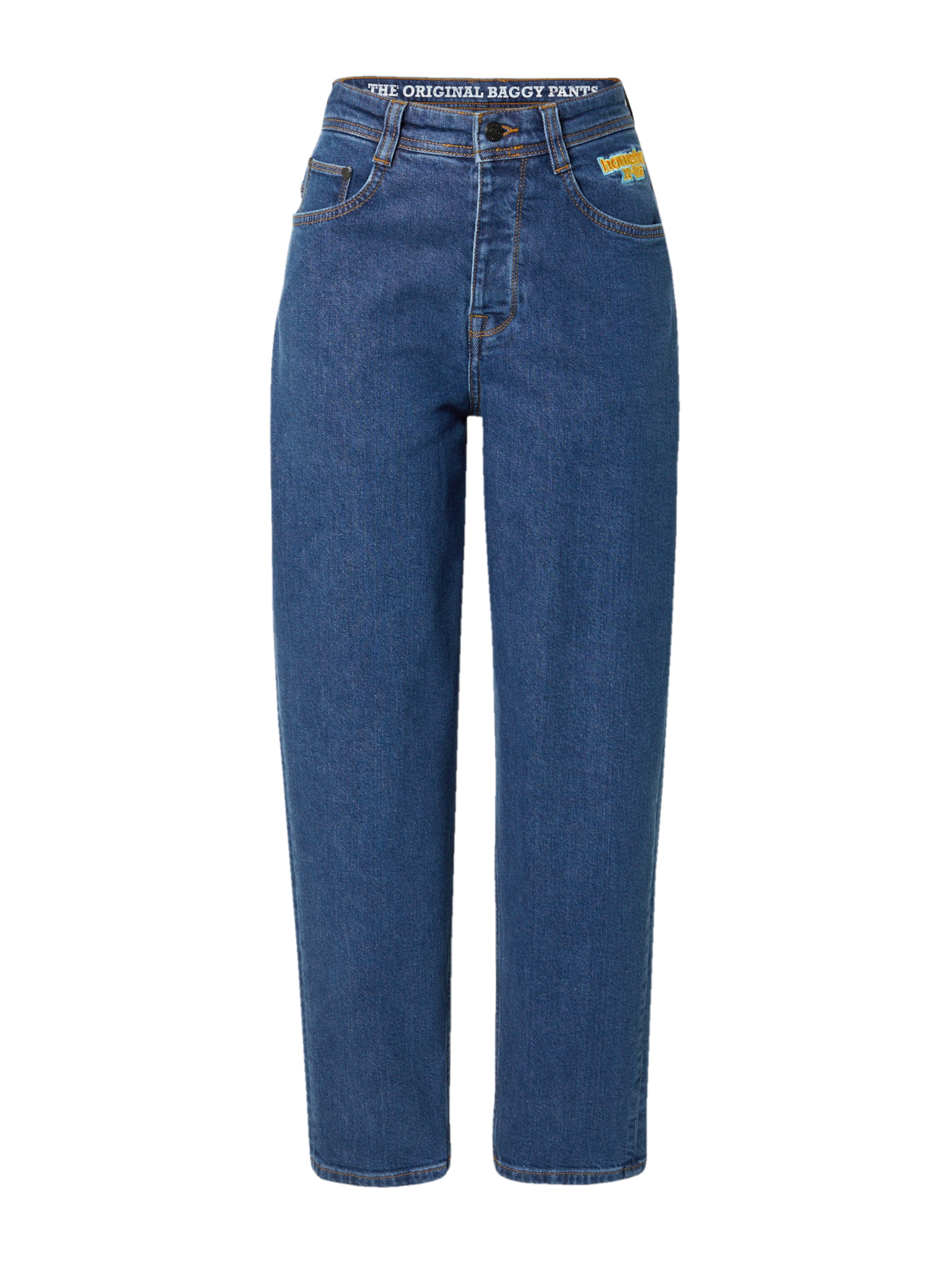 HOMEBOY Конический (Tapered) Джинсы 'X-Tra' в Синий: спереди