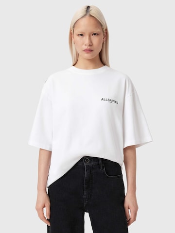 Maglietta 'AMELIE' di AllSaints in bianco: frontale