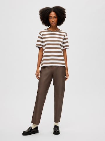 SELECTED FEMME Shirt in Brown