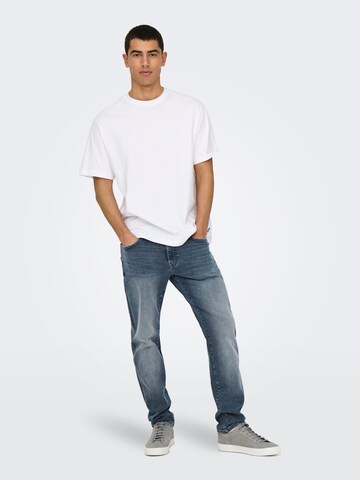 Only & Sons Regularen Kavbojke 'ONSWeft' | modra barva