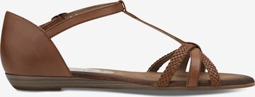 TAMARIS Strap Sandals in Brown