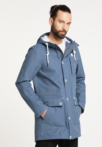 Schmuddelwedda Tussenjas in Blauw: voorkant