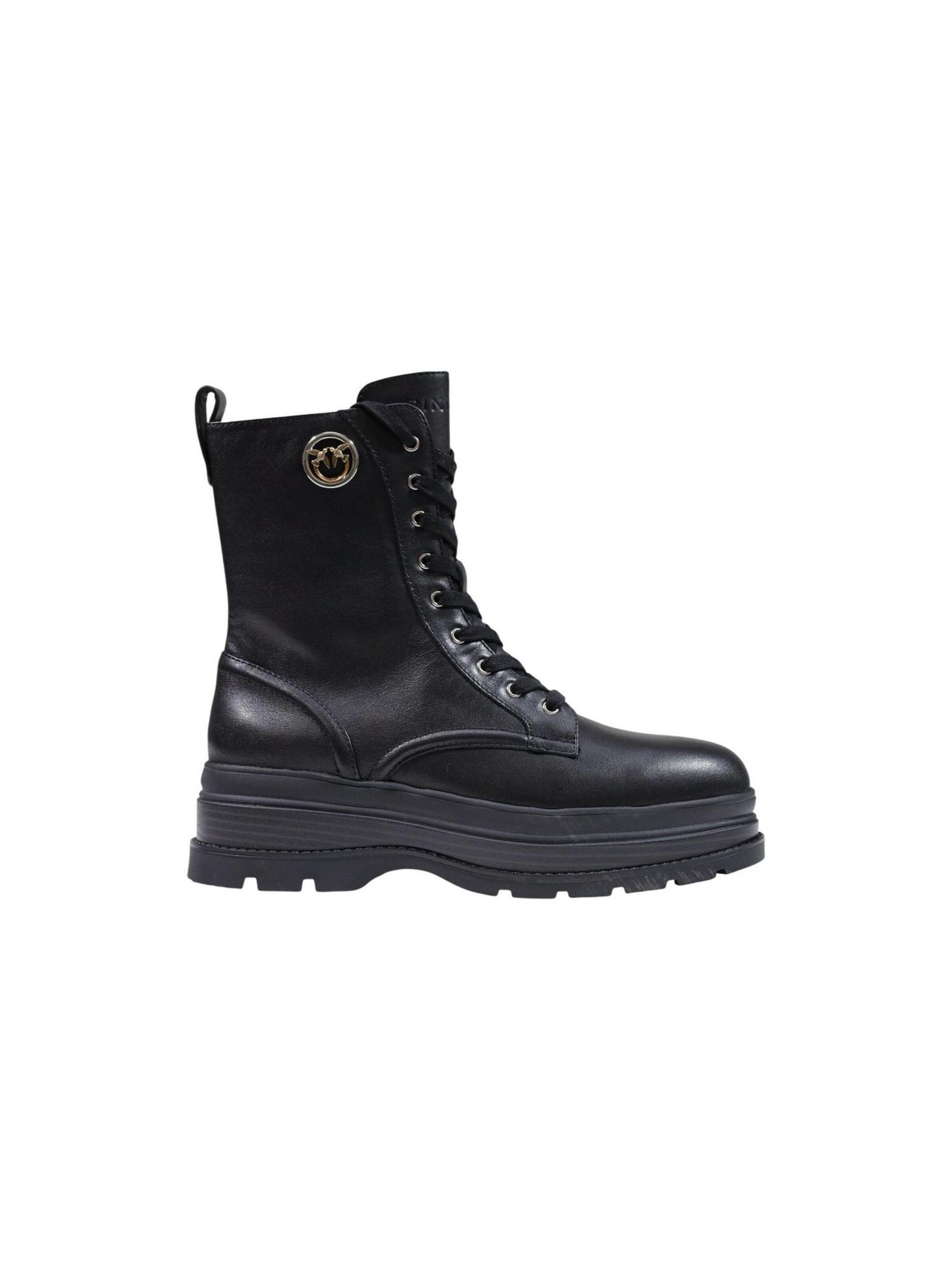 PINKO Bottes à lacets 'EVA 05 SD0689P001' en 36 en noir, Vue avec produit