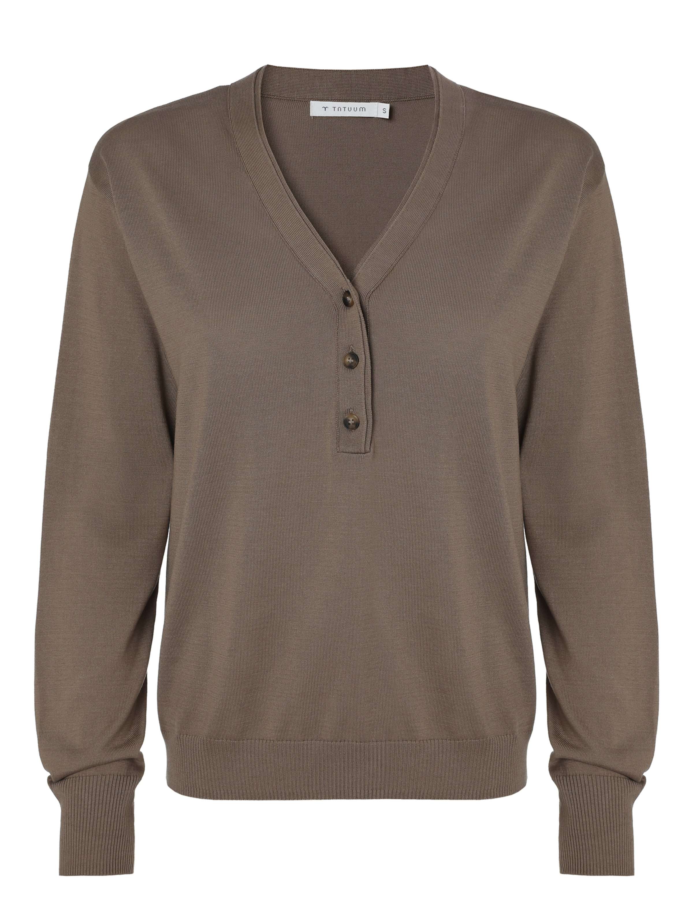 Pullover 'TELLA' TATUUM di colore marrone chiaro, Visualizzazione prodotti