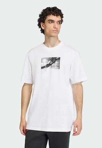 Maglietta 'Franchise' di ADIDAS ORIGINALS in bianco: frontale