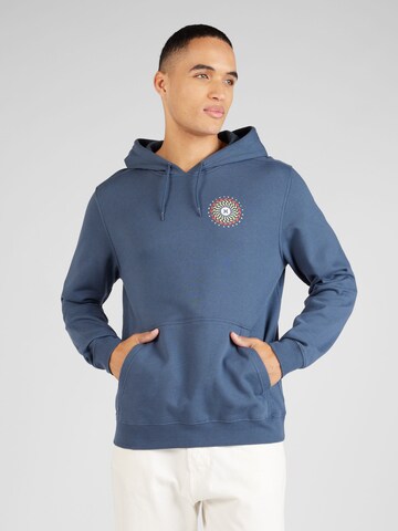 Hurley - Sweatshirt de desporto 'SAW SUN' em azul: frente