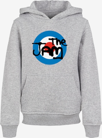 F4NT4STIC Sweatshirt 'The Jam Band Classic Logo' in Grijs: voorkant