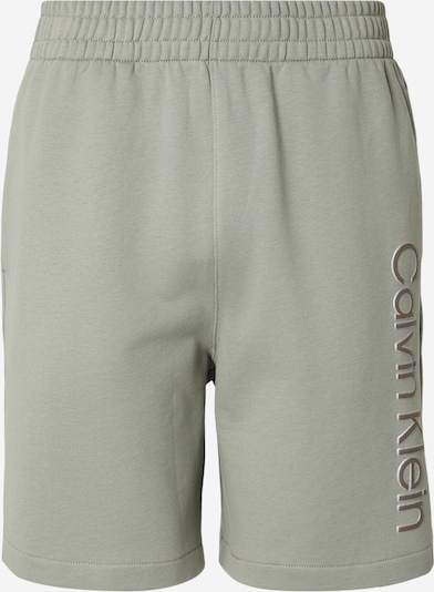 Kelnės iš Calvin Klein, spalva – smėlio spalva / šviesiai ruda / balta, Prekių apžvalga