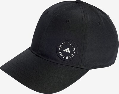 ADIDAS BY STELLA MCCARTNEY Athletic Cap in Black / White, Item view