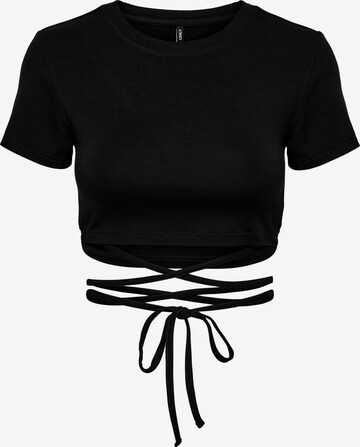 T-shirt 'Lola' ONLY en noir : devant