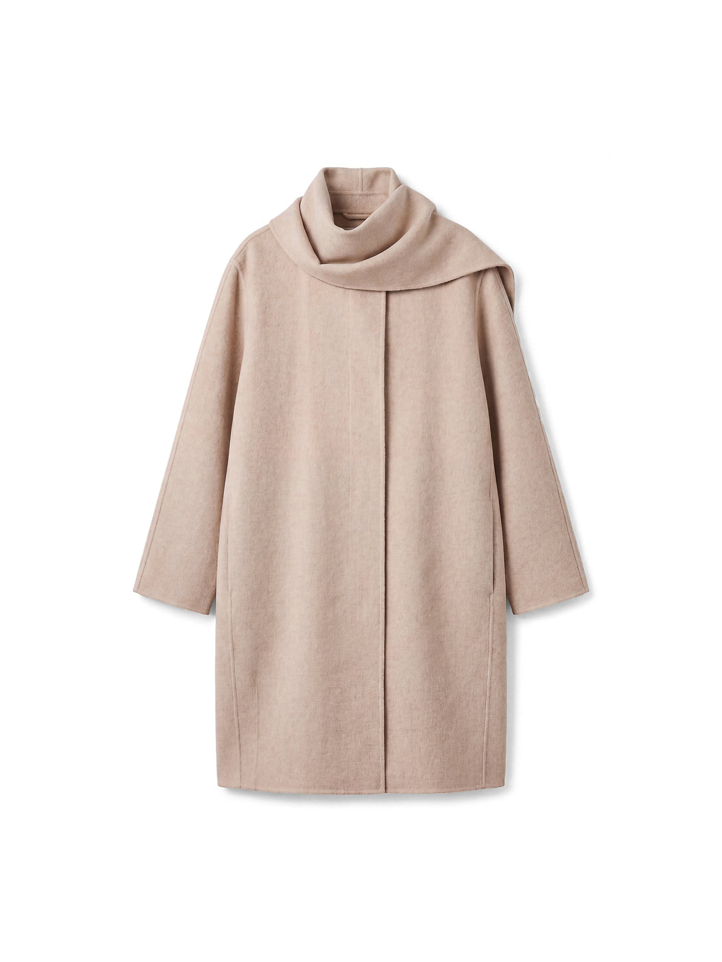 Veste mi-saison Calvin Klein en beige : devant