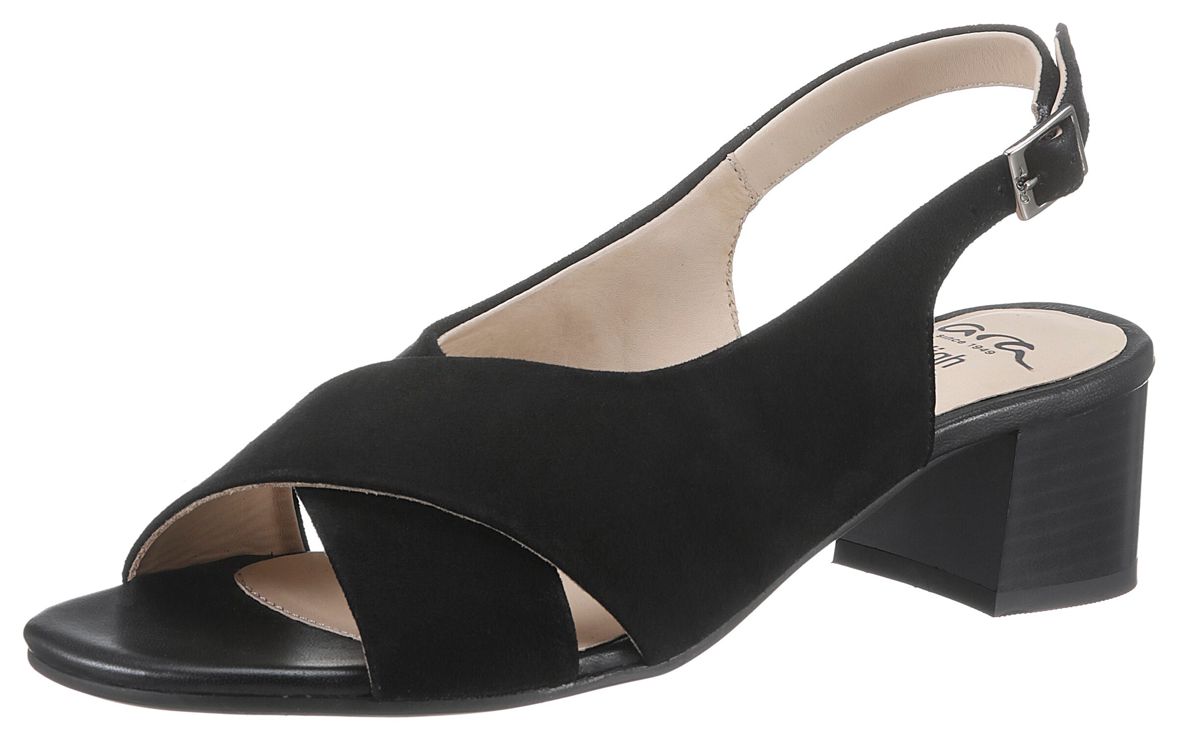 ARA Zehentrenner in Schwarz: Vorderseite