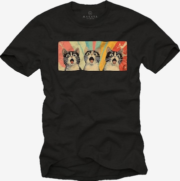 MAKAYA Shirt in Black: front
