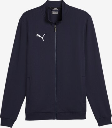 PUMA Training Jacket 'TeamGoal' in Blue: front