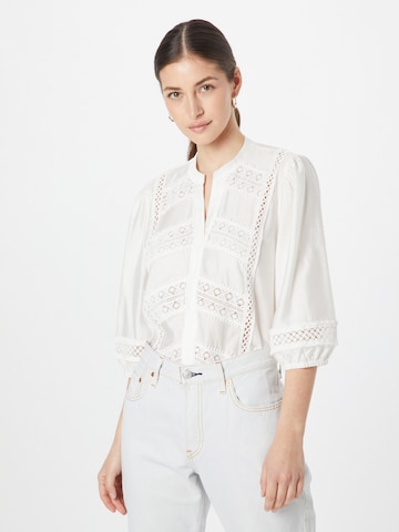 Camicia da donna 'Faida' di Lollys Laundry in bianco: frontale