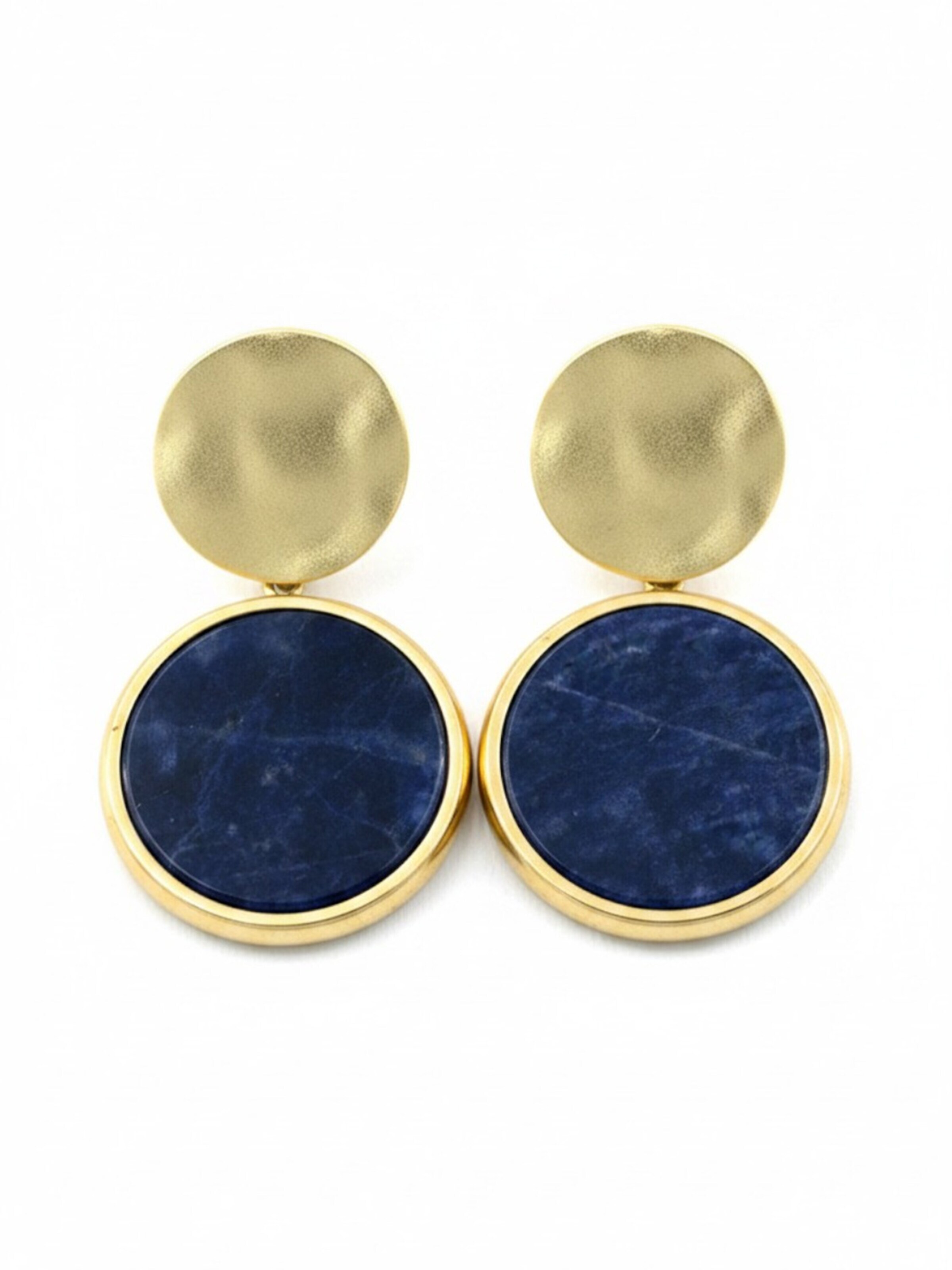 Sergio Engel Earrings in Blue: front