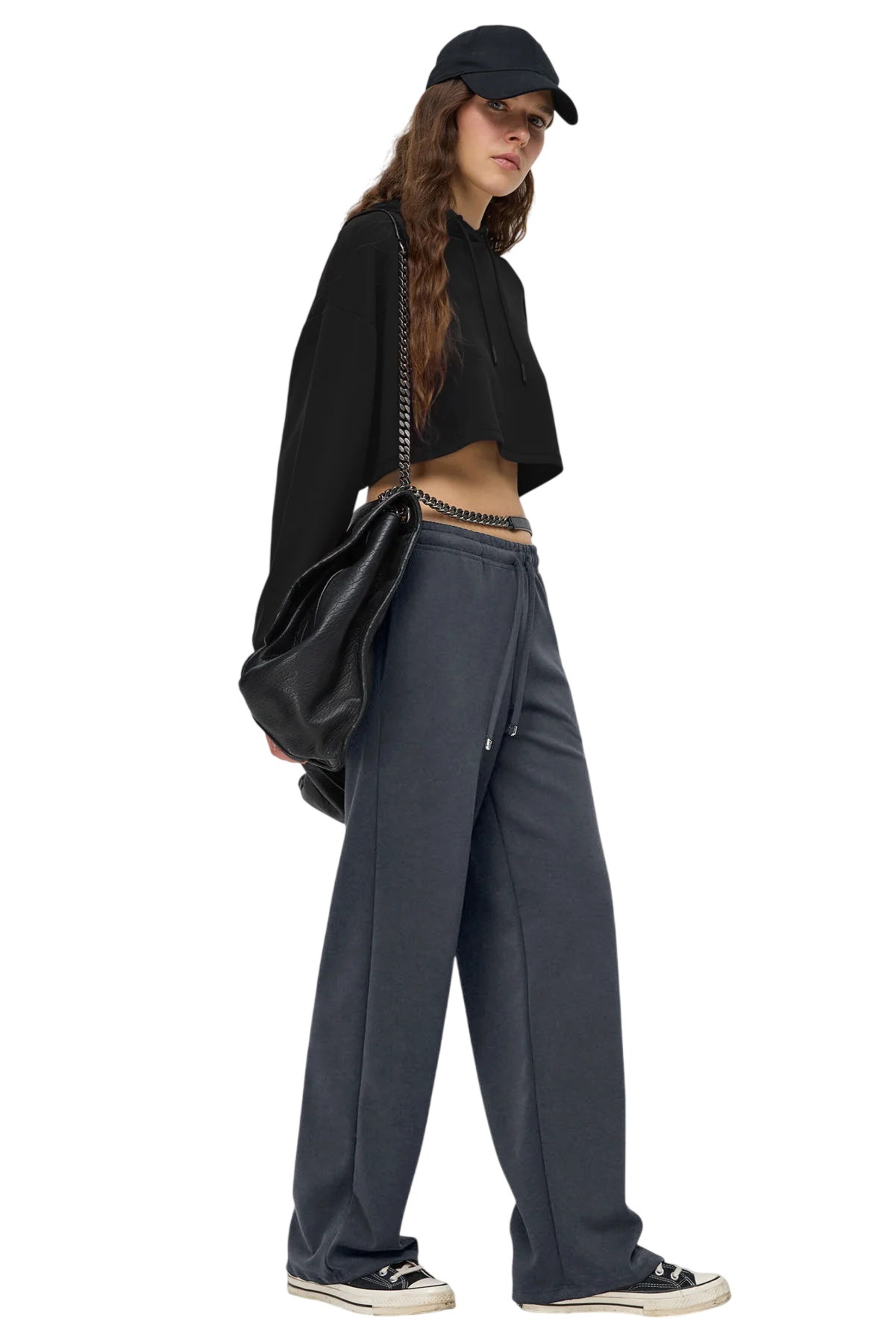 No Matter What Hose in Grau: Vorderseite