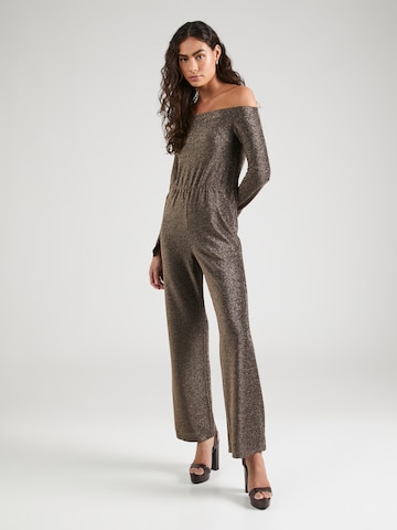 Monki Jumpsuit in Bruin: voorkant