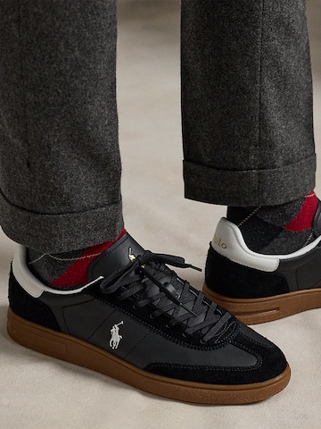 Polo Ralph Lauren Σνίκερ χαμηλό σε μαύρο