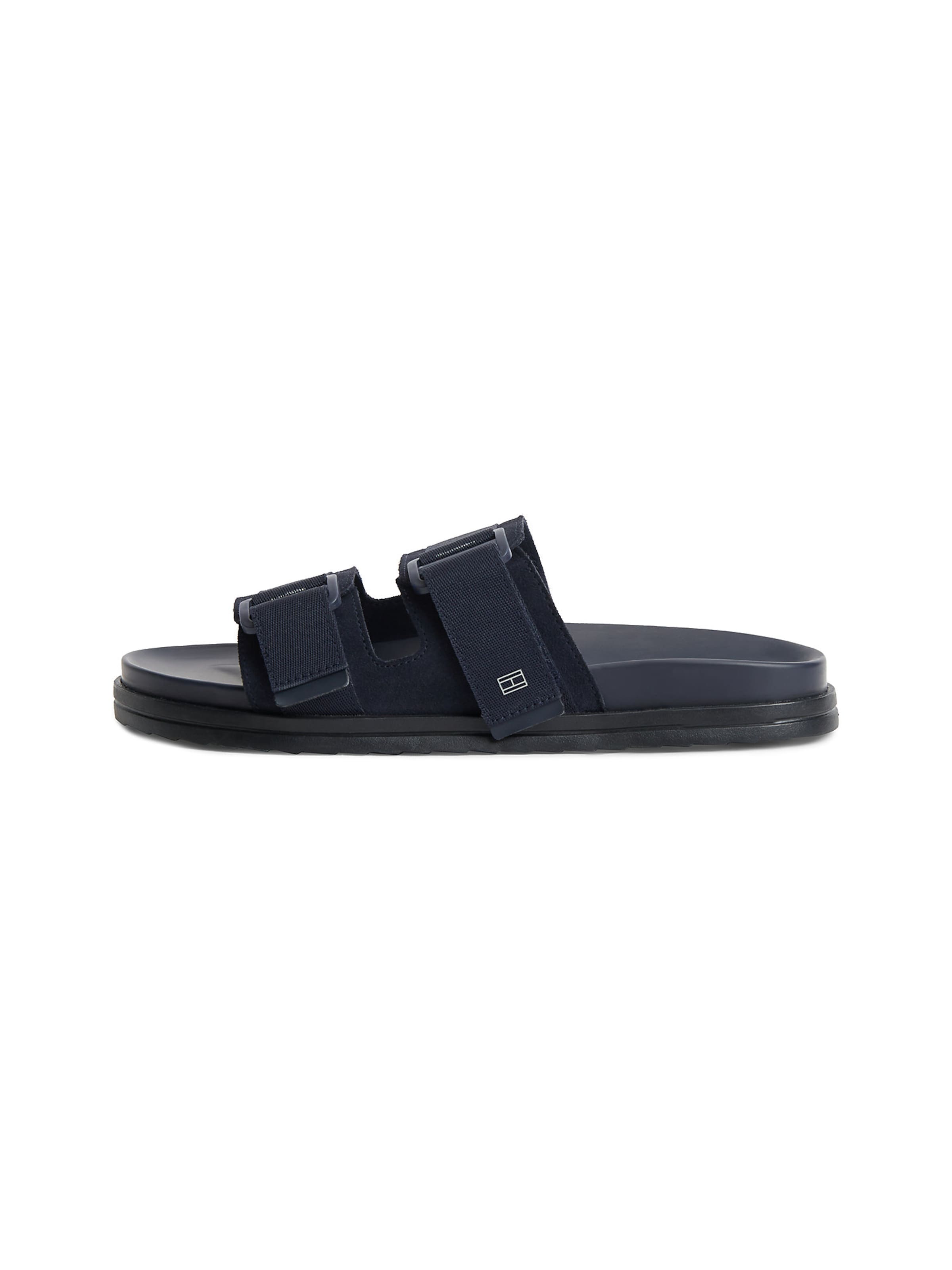 TOMMY HILFIGER Pantolette in Blau