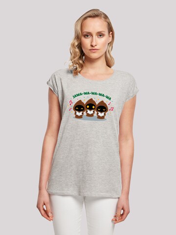 T-shirt F4NT4STIC en gris : devant