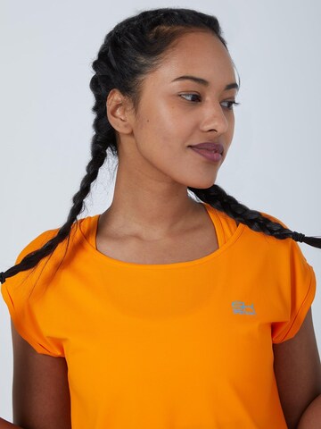 SPORTKIND Performance shirt 'Loose Fit' in Orange